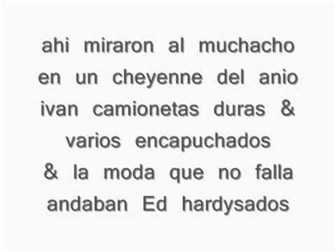 A La Moda Lyrics .